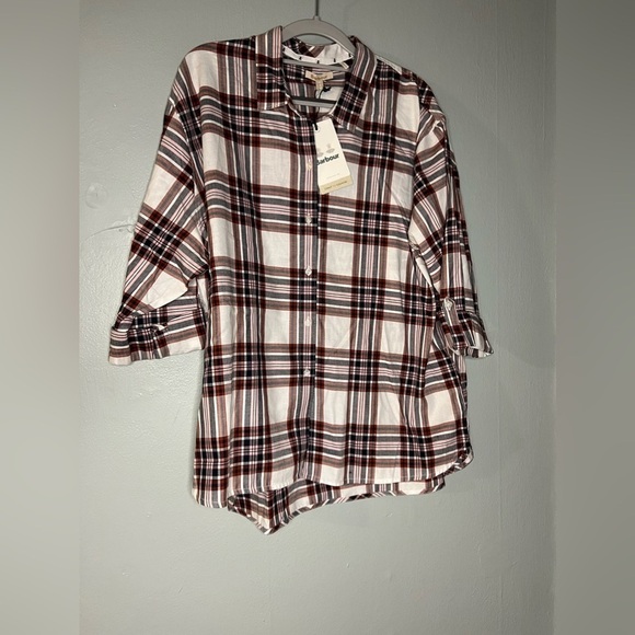 Barbour Tops - NWT Barbour Bethwin Shirt plaid button down shirt